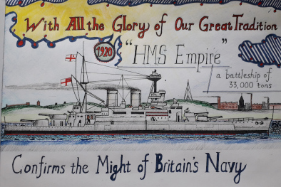 Portrait of fictional HMS Empire